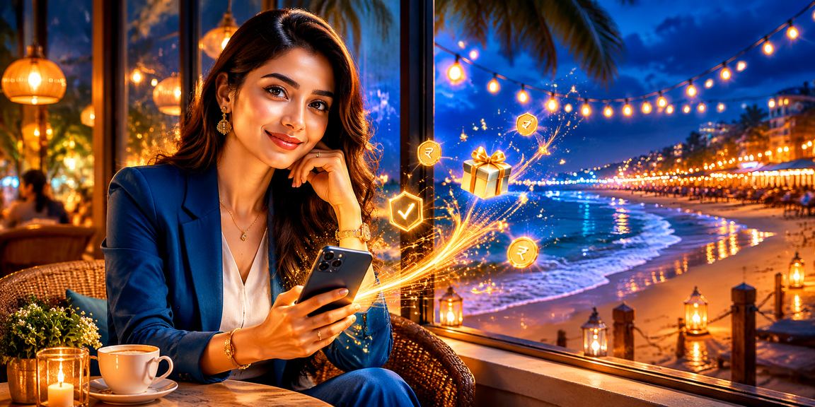 কক্সবাজার সৈকতে মোবাইল পেমেন্ট করছেন গ্রাহক